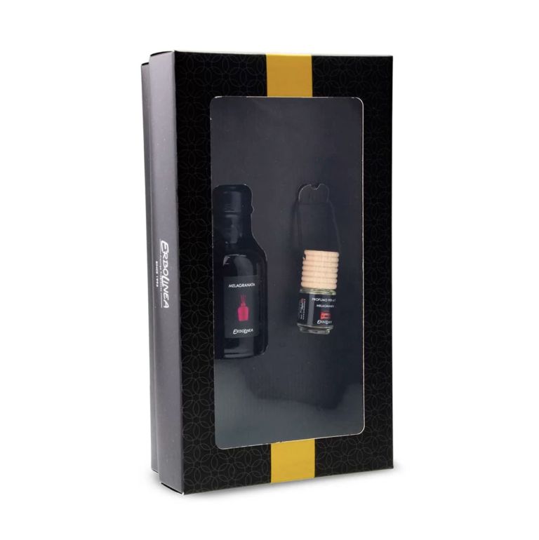 Gift Box Profumo Ambiente e auto- Oro Frizzante