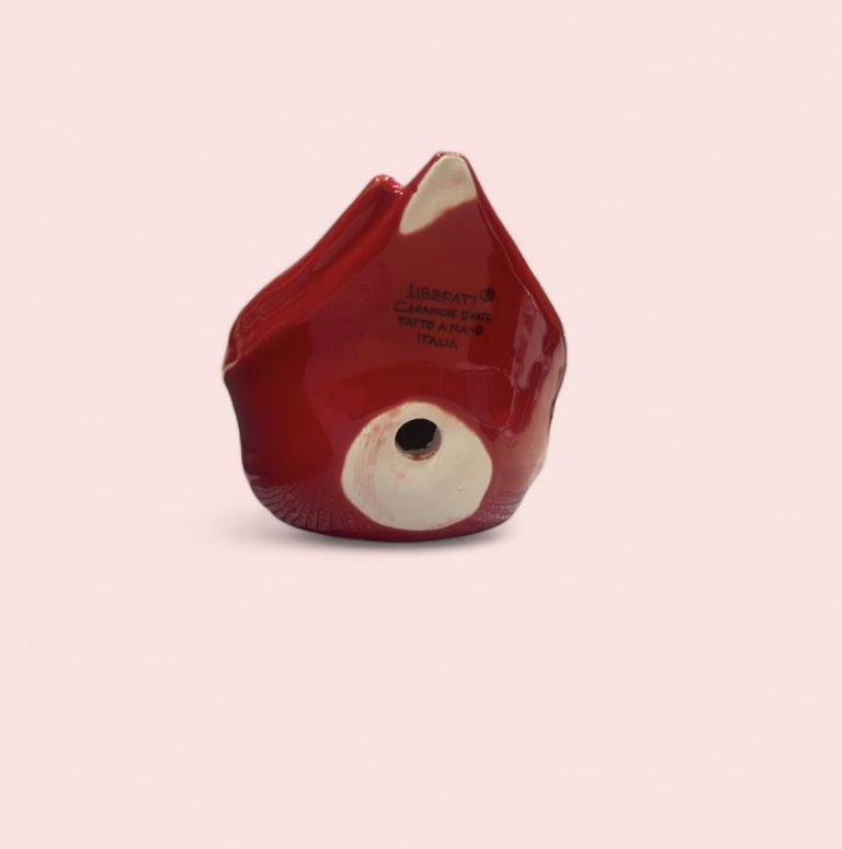 Tortellino in ceramica 15cm Rosso