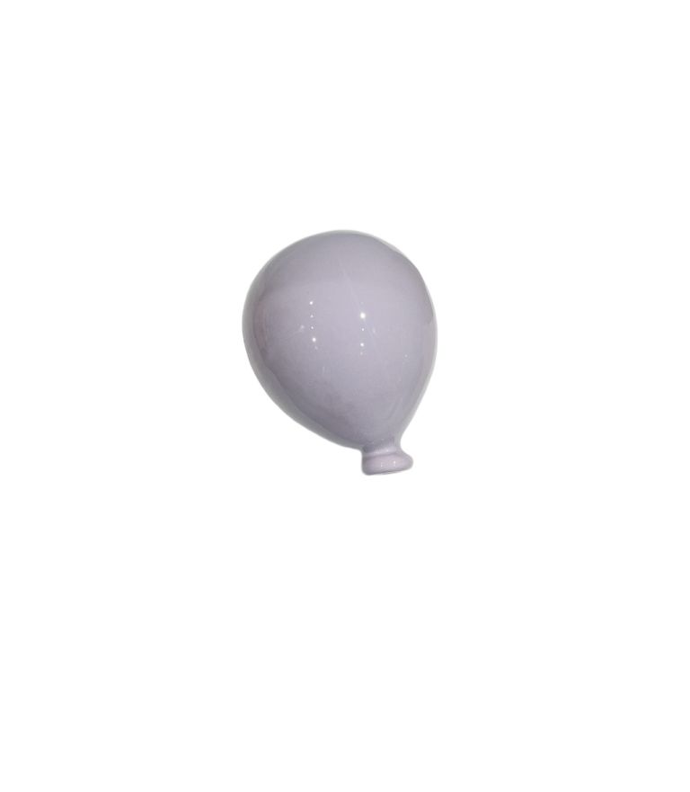 Palloncino in ceramica da parete 8cm Lilla