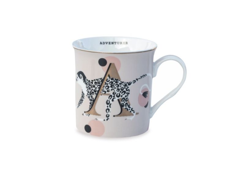 Alphabet mug lettera A - adventure