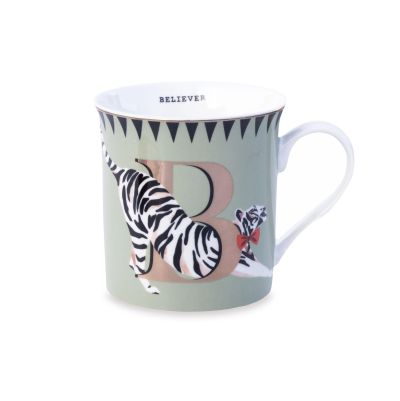 Alphabet mug lettera B - believe