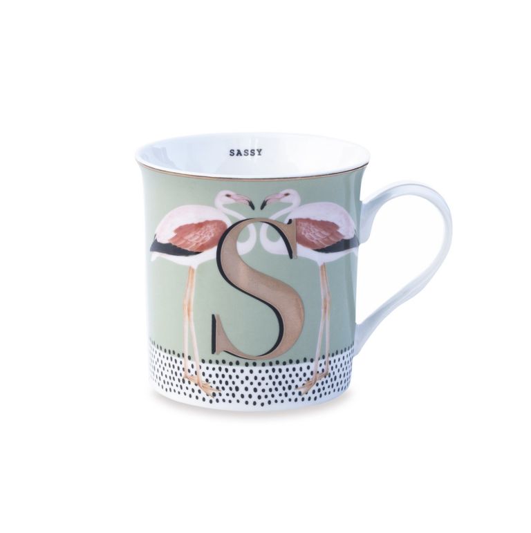 Alphabet mug lettera S - Sassy