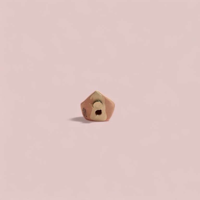 Tortellino in ceramica 5cm Rosa