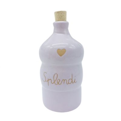 Bottiglia in ceramica 250 ml Lilla-Spendi Adorabile